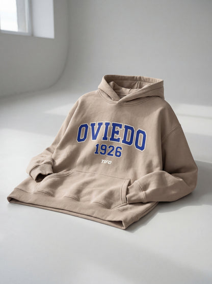 OVIEDO 1926 - SUDADERA CON CAPUCHA (OVERSIZE)