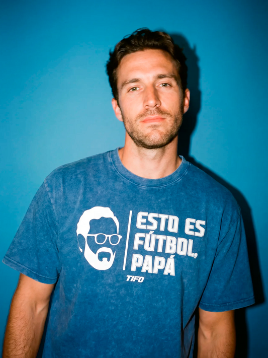 ESTO ES FÚTBOL, PAPÁ - CAMISETA EFECTO LAVADO