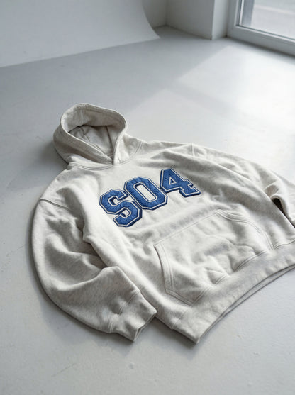 S04 VARSITY - SUDADERA CON CAPUCHA (OVERSIZE)