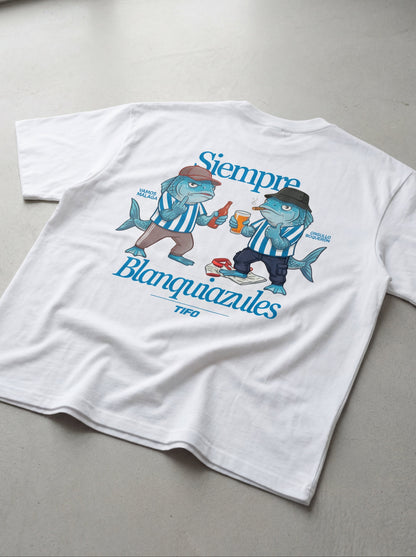 SIEMPRE BLANQUIAZULES - CAMISETA
