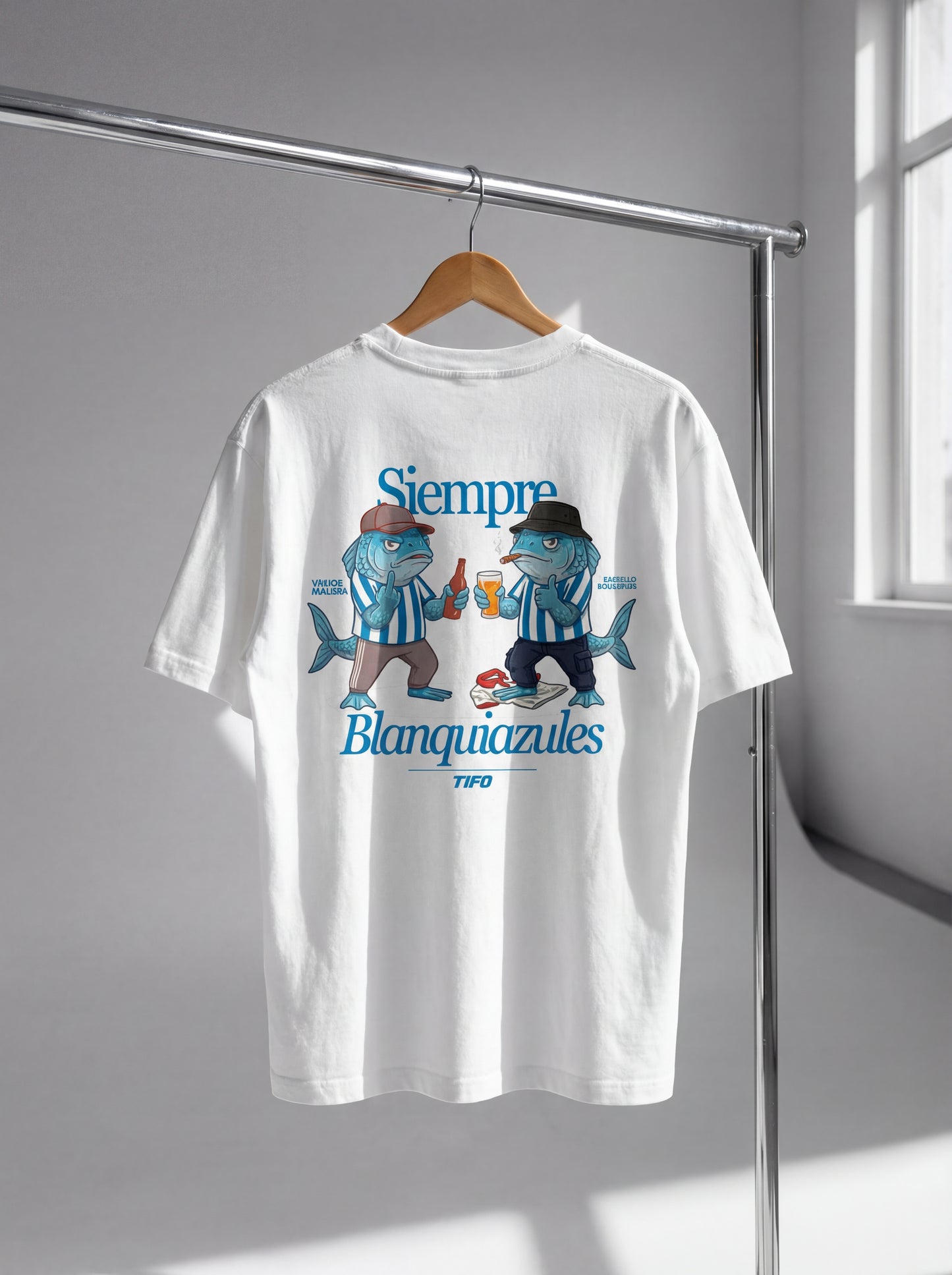 SIEMPRE BLANQUIAZULES - CAMISETA