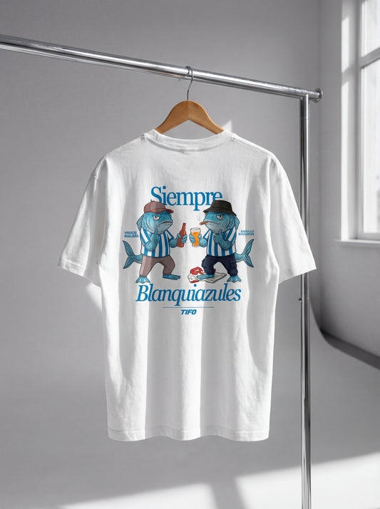 SIEMPRE BLANQUIAZULES - CAMISETA