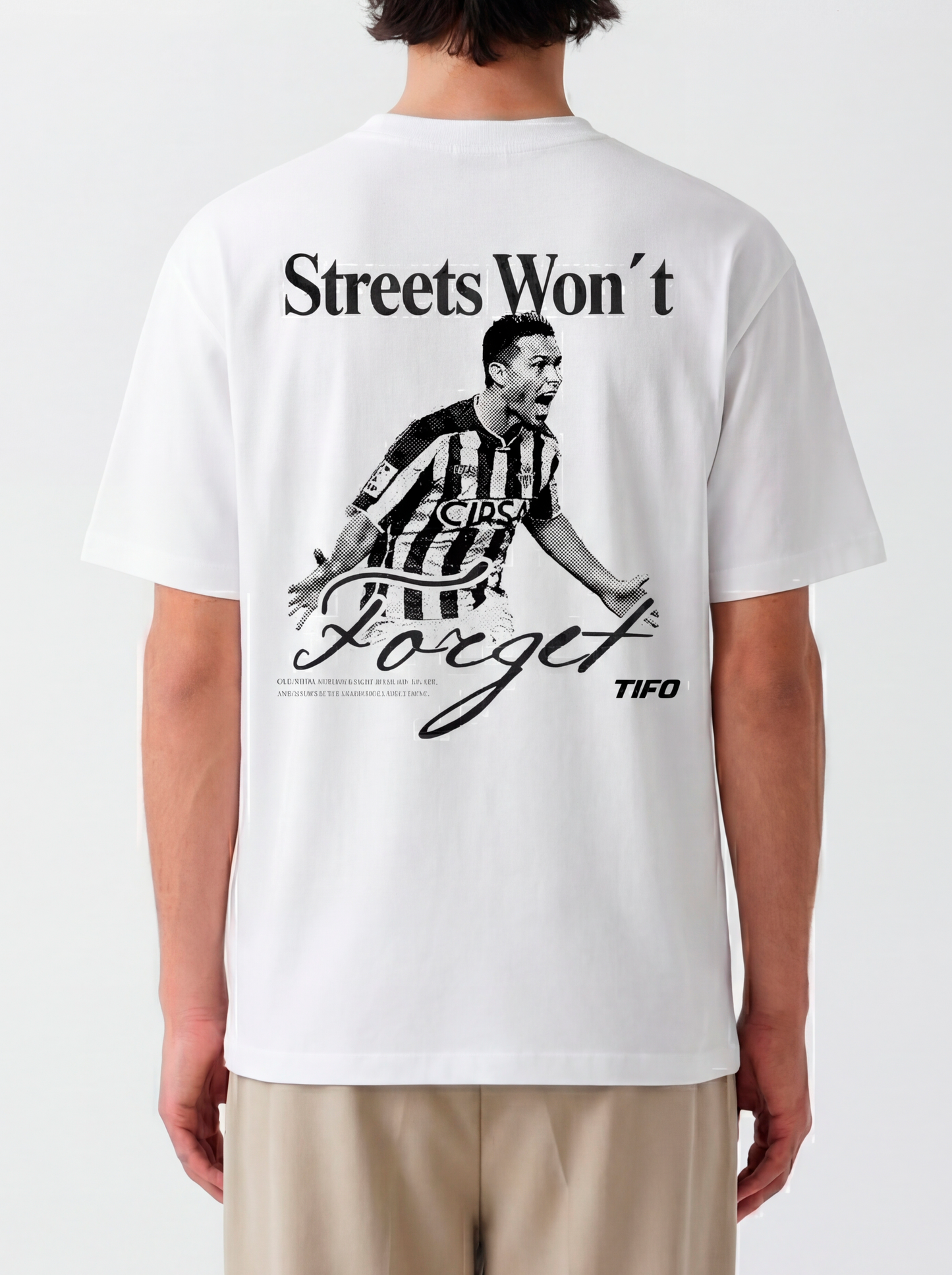 STREETS WON'T FORGET (RUBÉN CASTRO) - CAMISETA