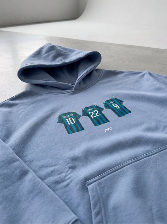 TRIDENTE D’ATTACCO - SUDADERA CON CAPUCHA (OVERSIZE)