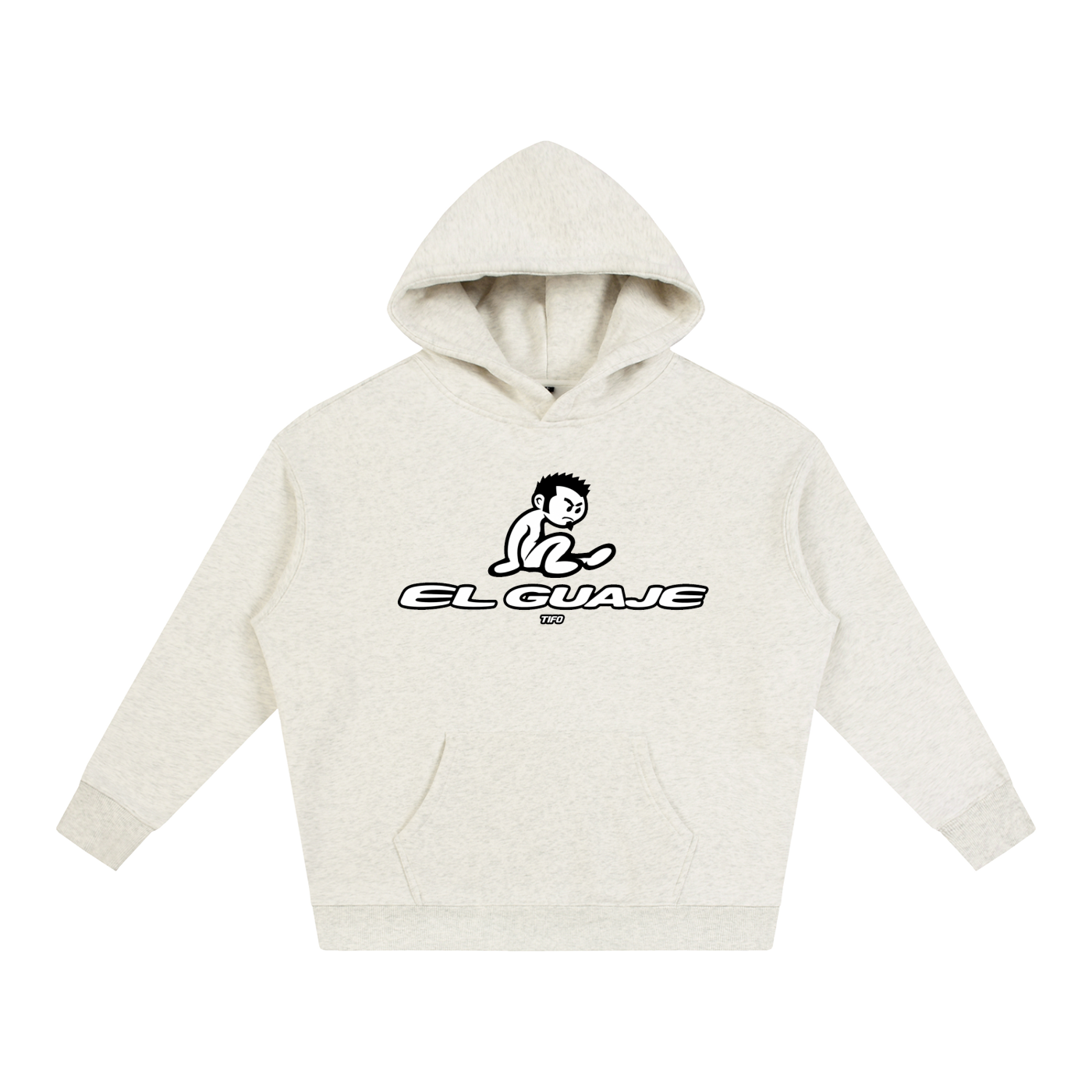 EL GUAJE VILLA - SUDADERA CON CAPUCHA (OVERSIZE)