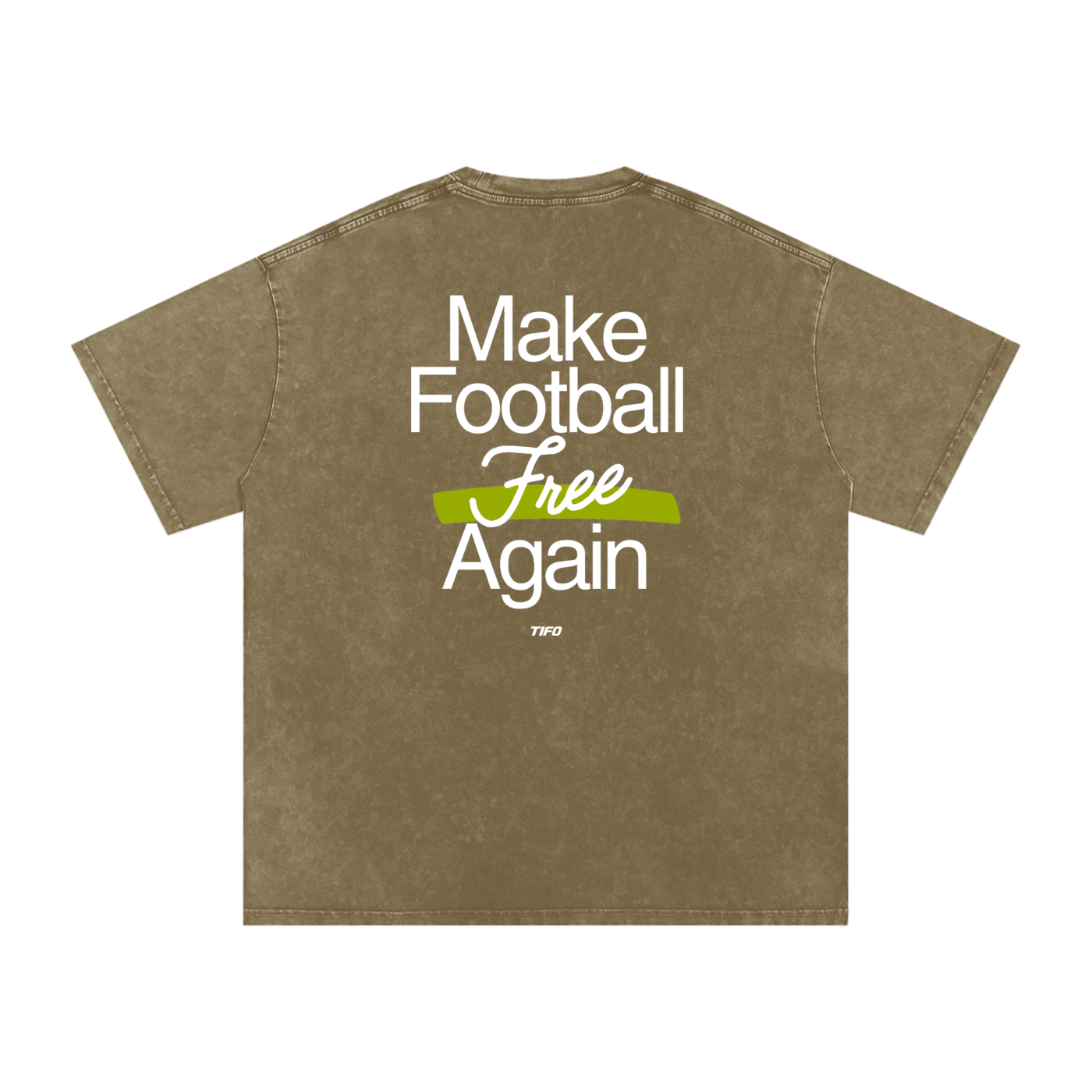 MAKE FOOTBALL FREE AGAIN - CAMISETA