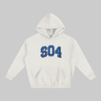 S04 VARSITY - SUDADERA CON CAPUCHA (OVERSIZE)
