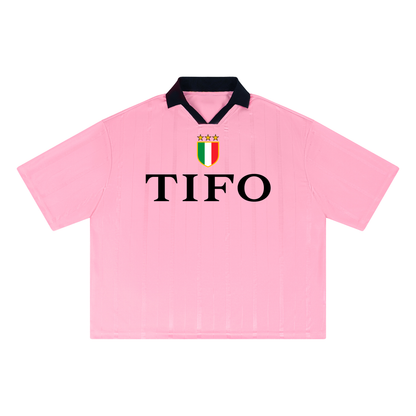 JUVE PINK - CAMISETA DE FÚTBOL BOXY