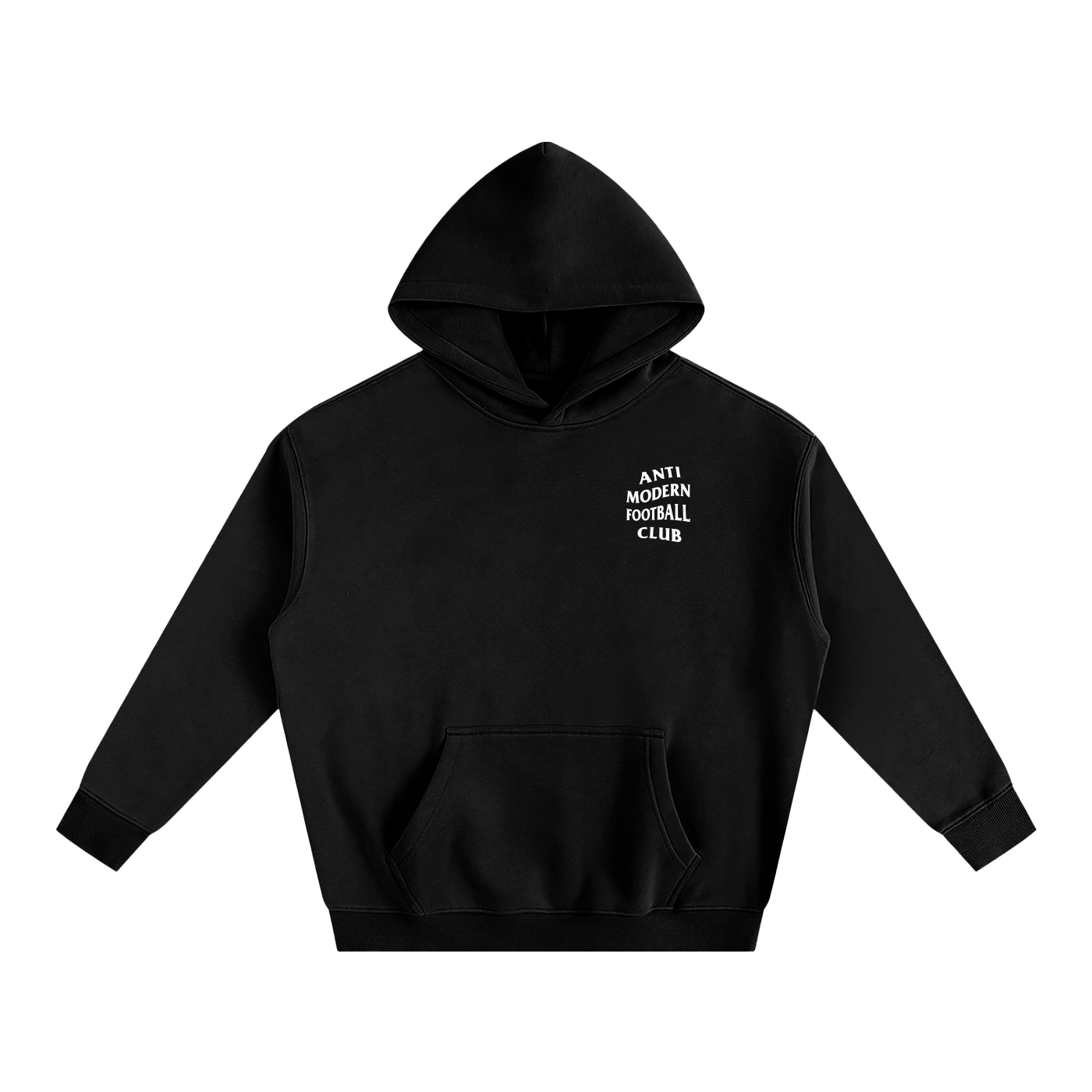 ANTI MODERN FOOTBALL CLUB - SUDADERA CON CAPUCHA (OVERSIZE)