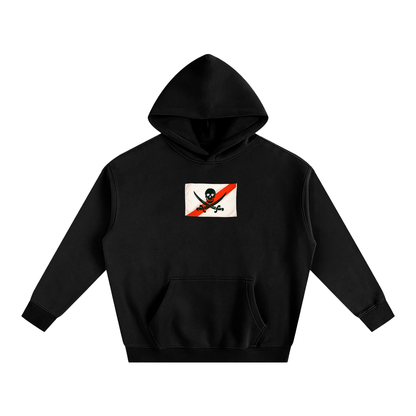 BANDERA PIRATA - SUDADERA CON CAPUCHA (OVERSIZE)