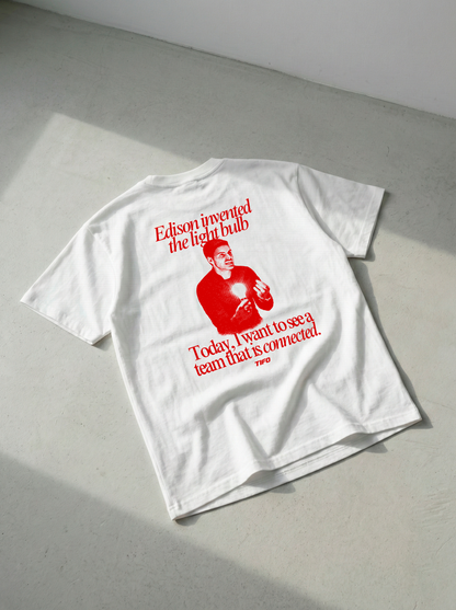 ARTETA INVENTED THE LIGHT BULB - CAMISETA