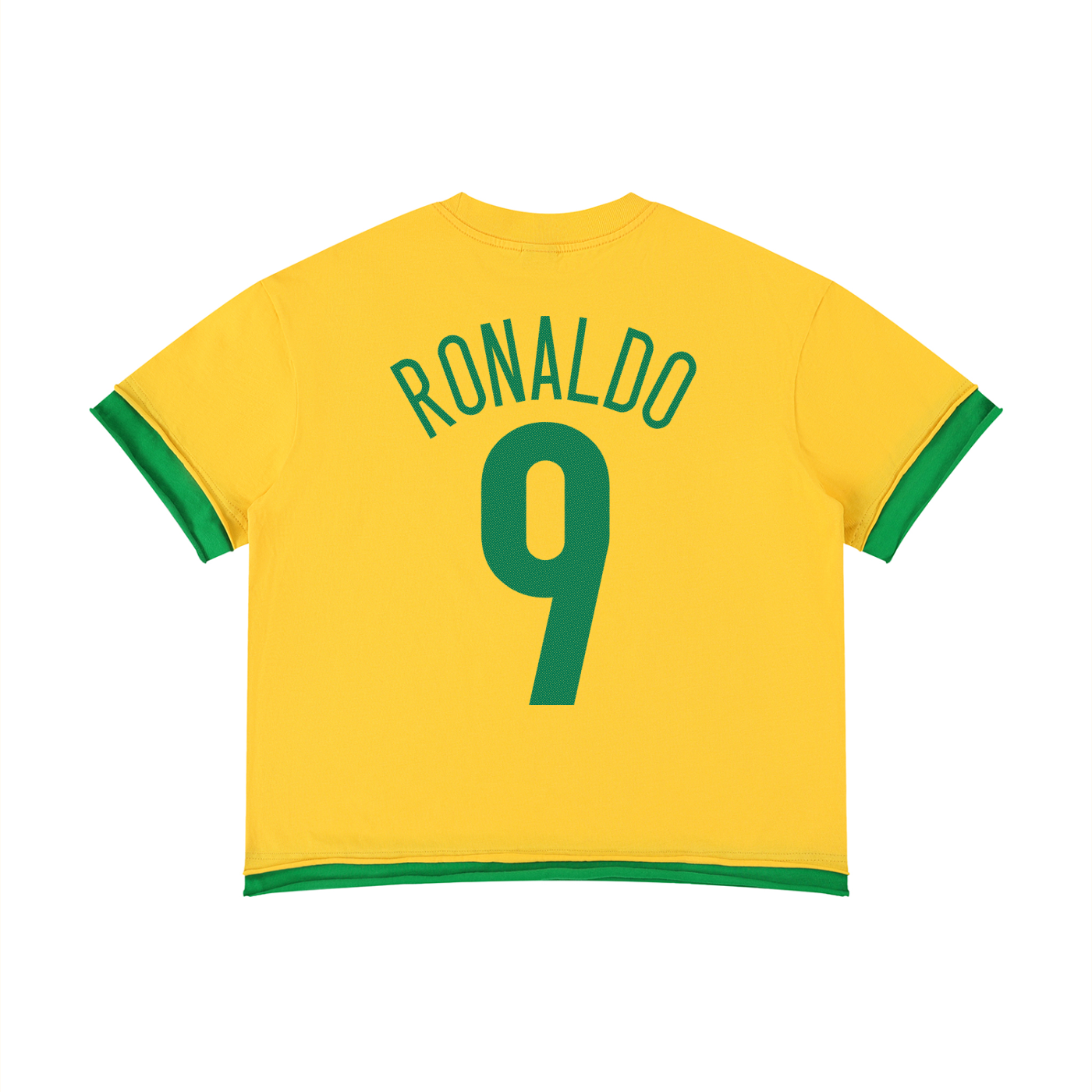 BRASIL - CAMISETA COLOR BLOCK (OVERSIZE)