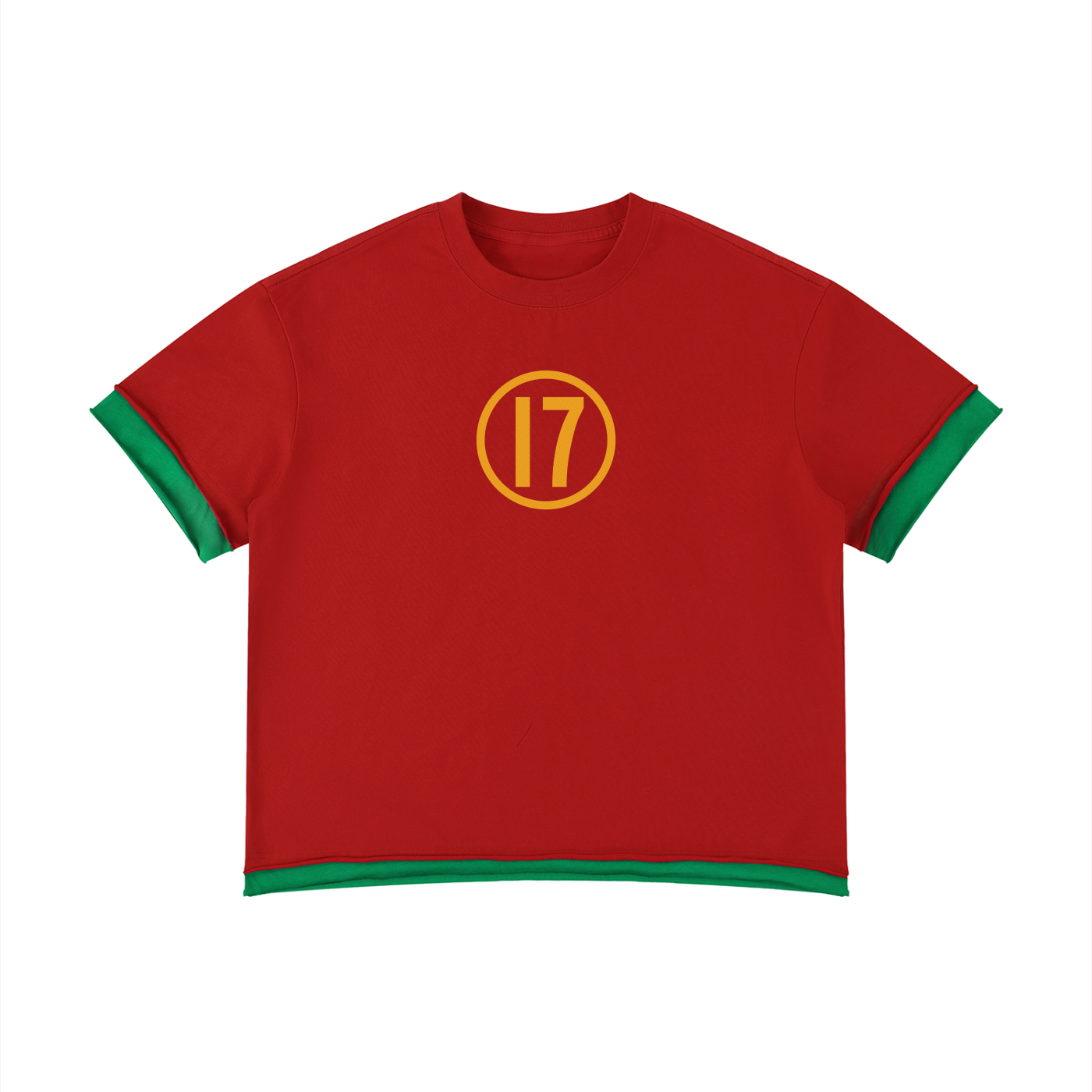 PORTUGAL - CAMISETA COLOR BLOCK (OVERSIZE)