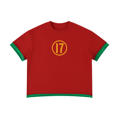 PORTUGAL - CAMISETA COLOR BLOCK (OVERSIZE)