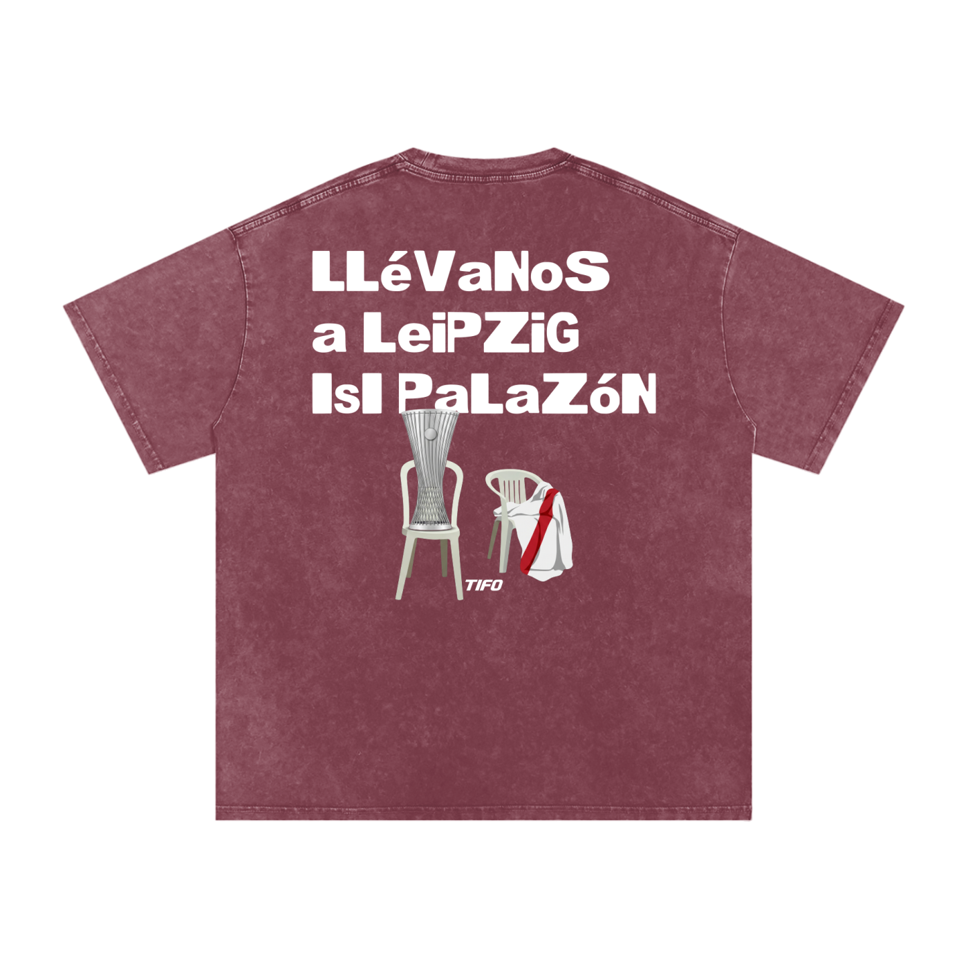 POR LA MAÑANA CAFÉ... (ISI PALAZÓN) - CAMISETA EFECTO LAVADO