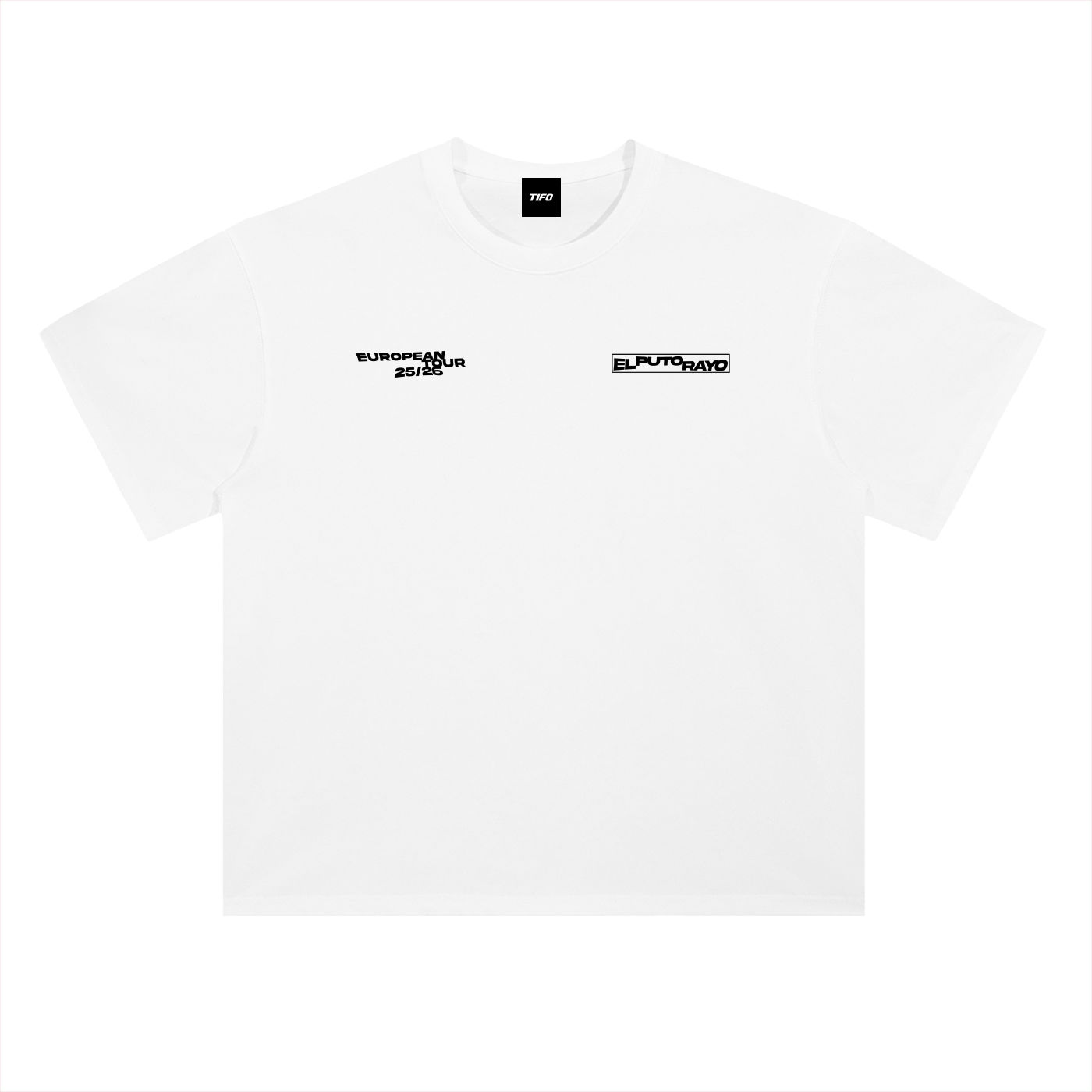 EL PUTO RAYO EUROPEAN TOUR - CAMISETA