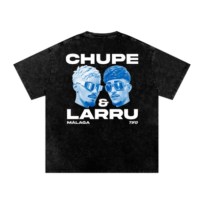 CHUPE & LARRU - CAMISETA EFECTO LAVADO