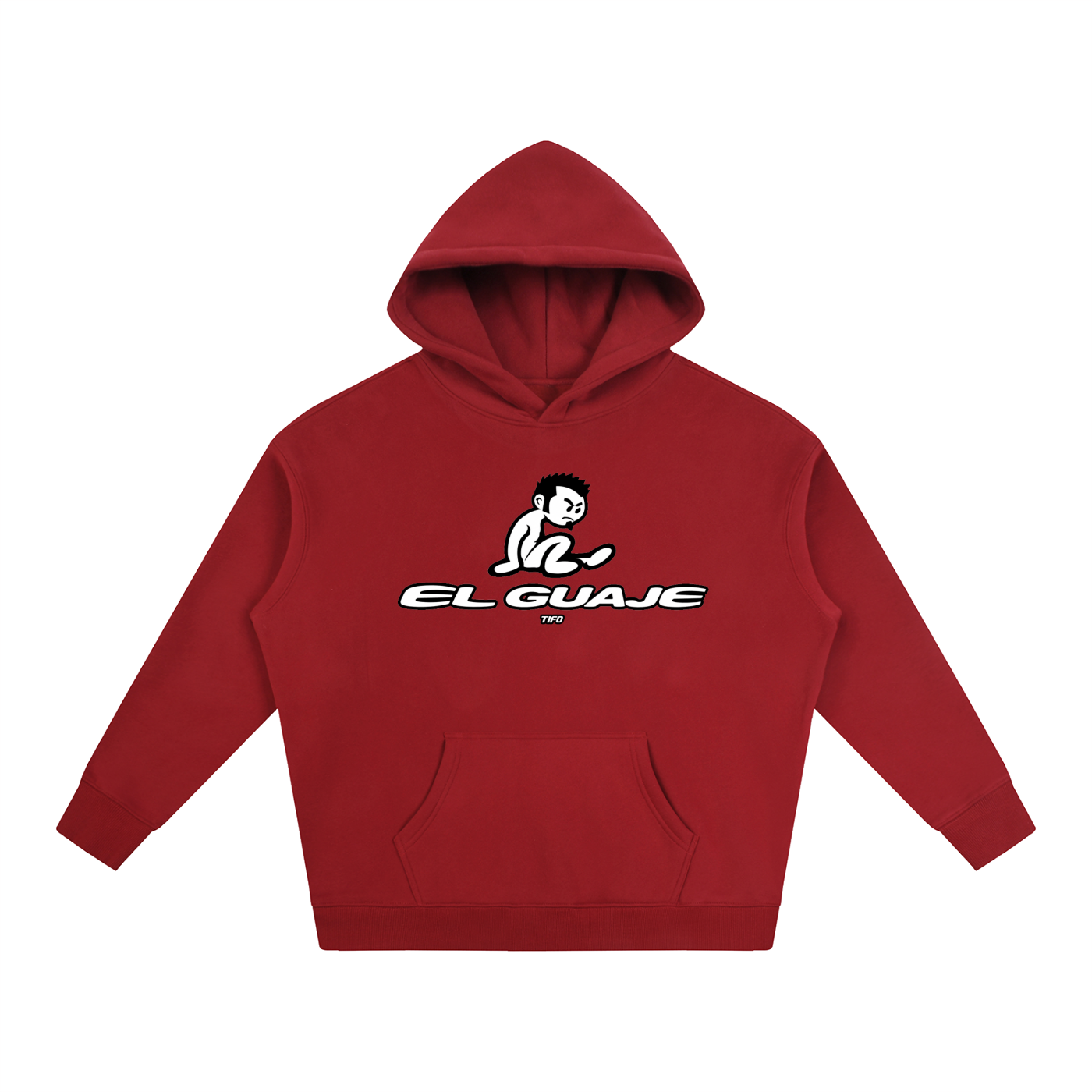 EL GUAJE VILLA - SUDADERA CON CAPUCHA (OVERSIZE)