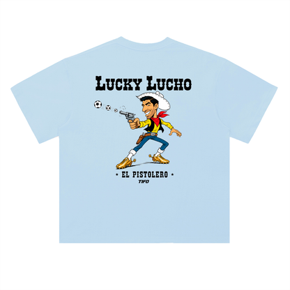 LUCKY LUCHO (EL PISTOLERO) - CAMISETA