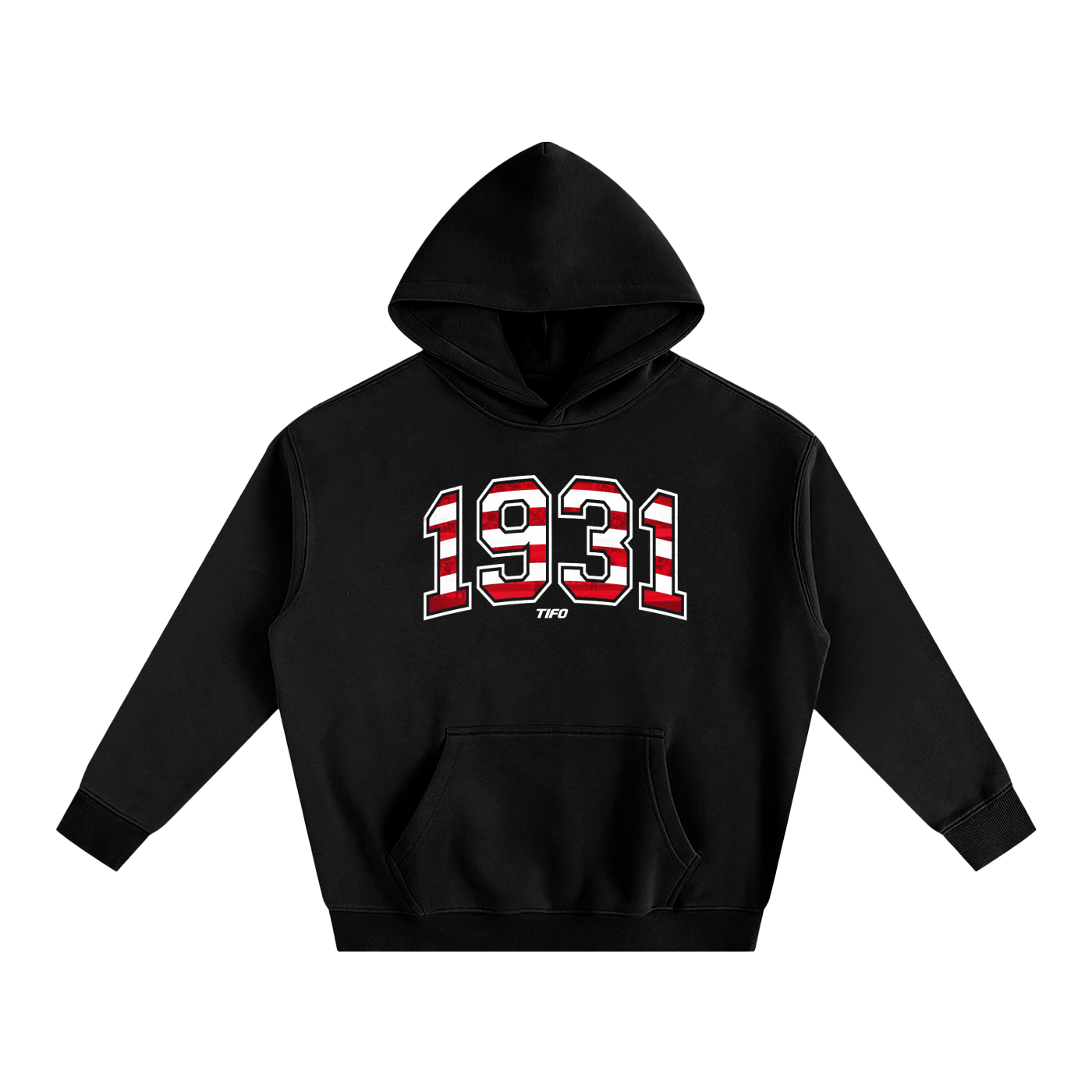 1931 (GRANADA) - SUDADERA CON CAPUCHA (OVERSIZE)