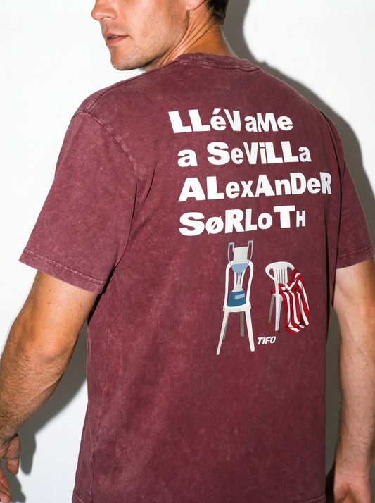 POR LA MAÑANA CAFÉ... (ALEX SORLOTH) - CAMISETA EFECTO LAVADO