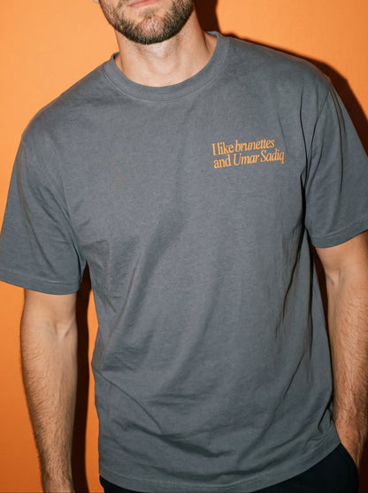 I LIKE BRUNETTES AND UMAR SADIQ - CAMISETA