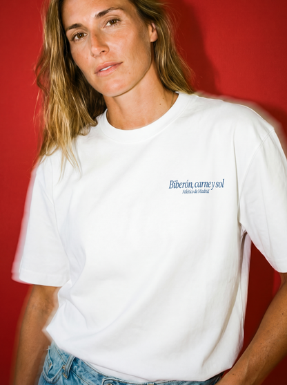 BIBERÓN, CARNE Y SOL - CAMISETA
