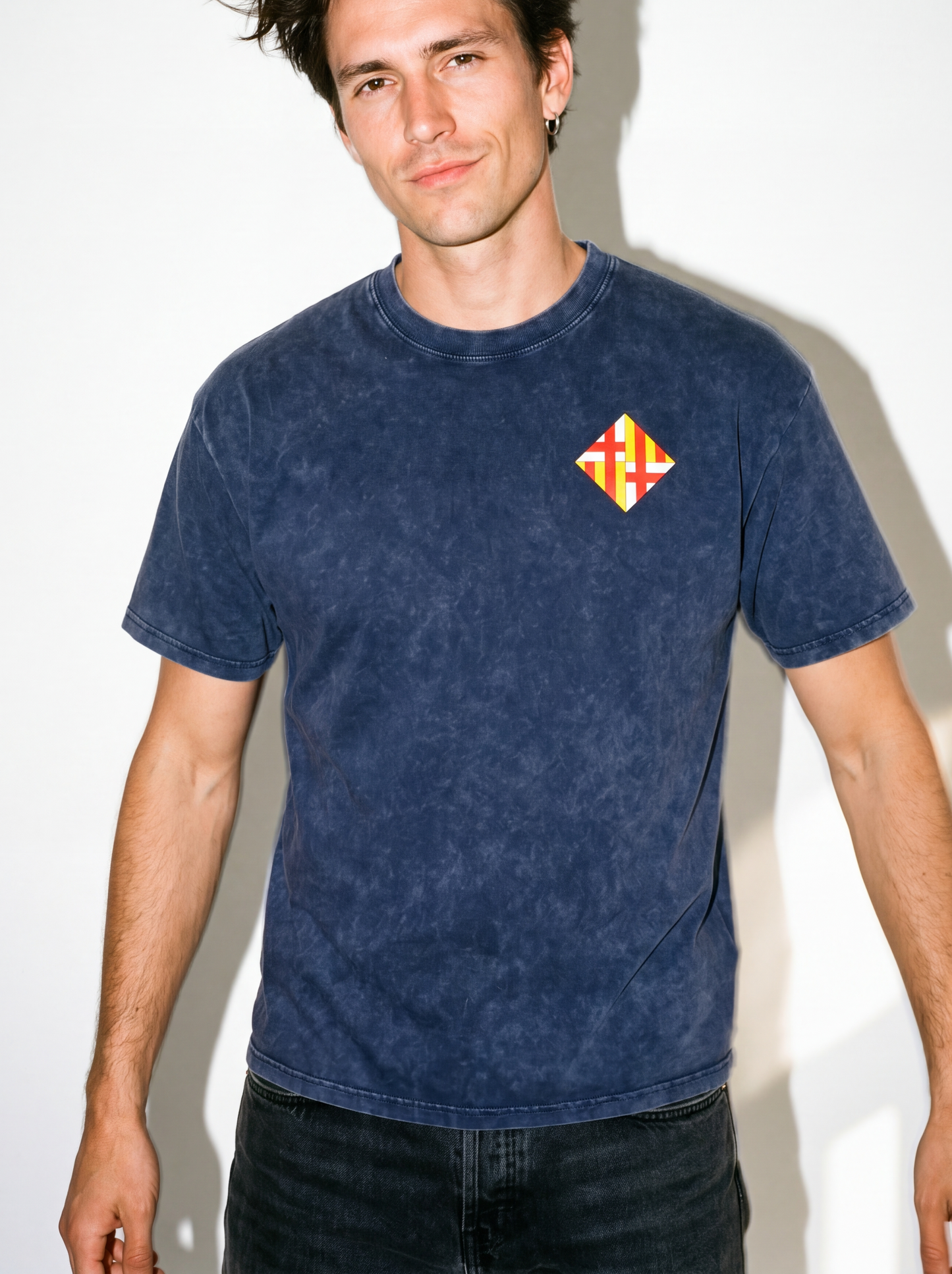 BARCELONA - CAMISETA EFECTO LAVADO