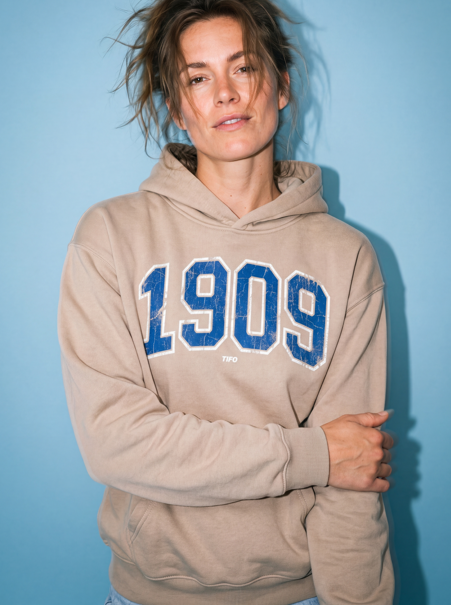 1909 - SUDADERA CON CAPUCHA (OVERSIZE)