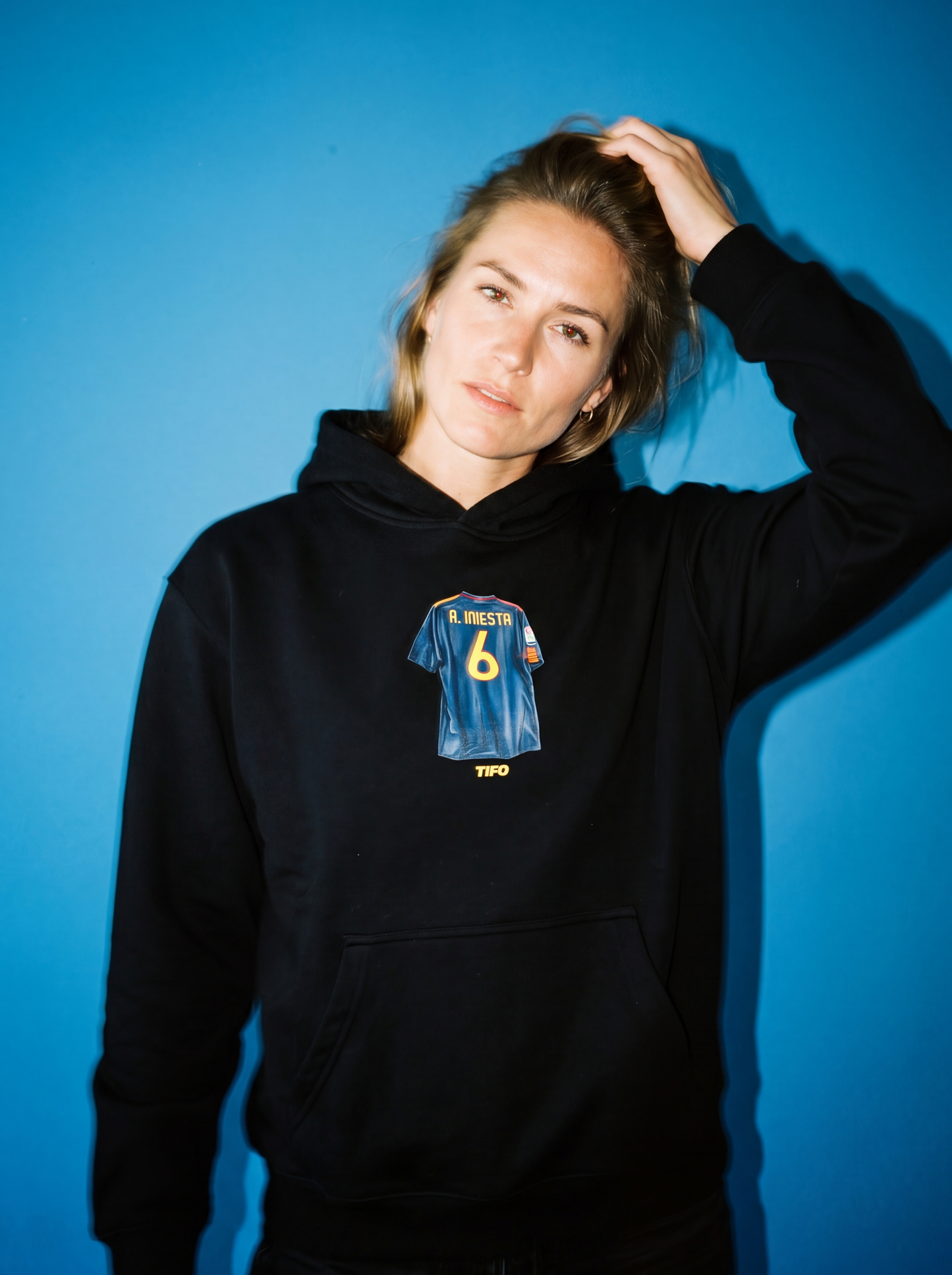 A. INIESTA - SUDADERA CON CAPUCHA (OVERSIZE)