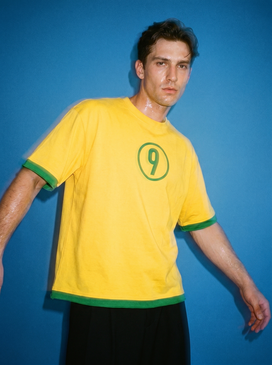 BRASIL - CAMISETA COLOR BLOCK (OVERSIZE)