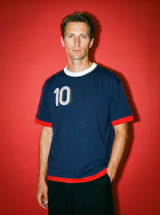 FRANCE - CAMISETA COLOR BLOCK (OVERSIZE)