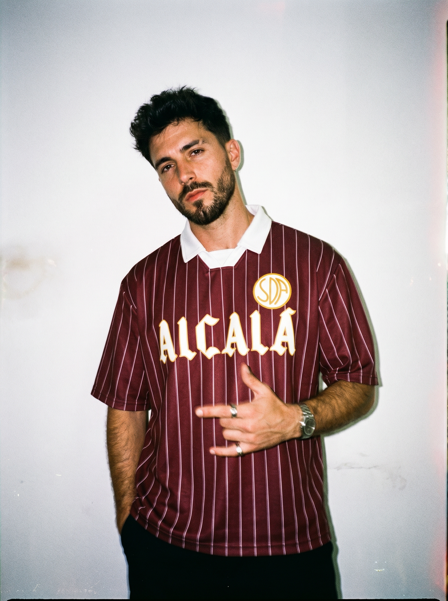 ALCALÁ - CAMISETA DE FÚTBOL OVERSIZE