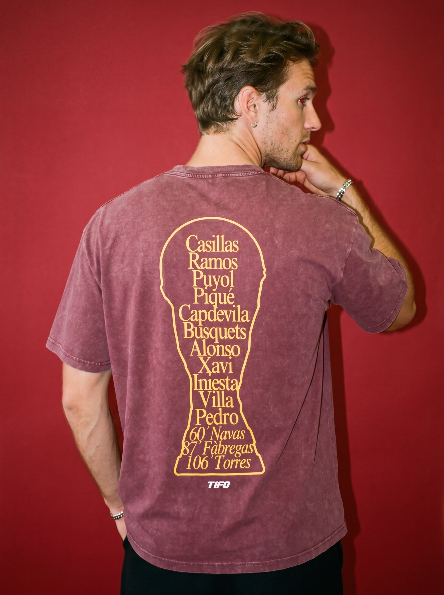 XI ESPAÑA 2010 - CAMISETA EFECTO LAVADO