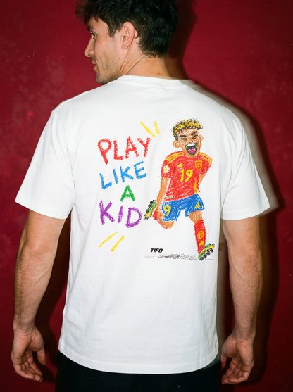 PLAY LIKE A KID - CAMISETA
