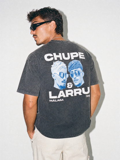 CHUPE & LARRU - CAMISETA EFECTO LAVADO