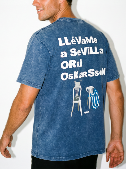 POR LA MAÑANA CAFÉ... - CAMISETA EFECTO LAVADO