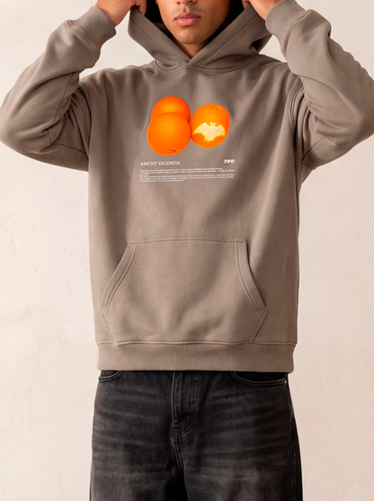 TARONJES - SUDADERA CON CAPUCHA (OVERSIZE)