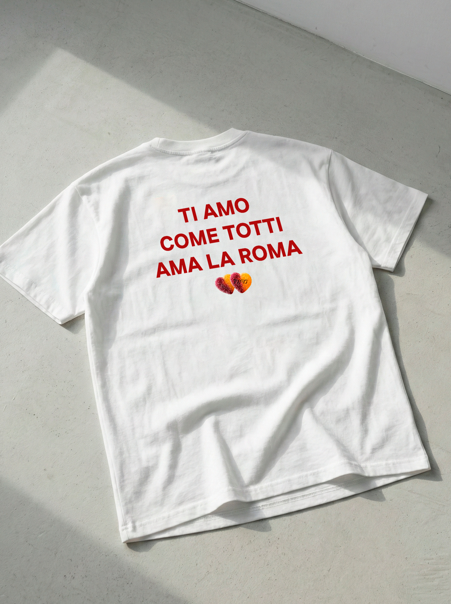 TI AMO COME TOTTI AMA LA ROMA - CAMISETA