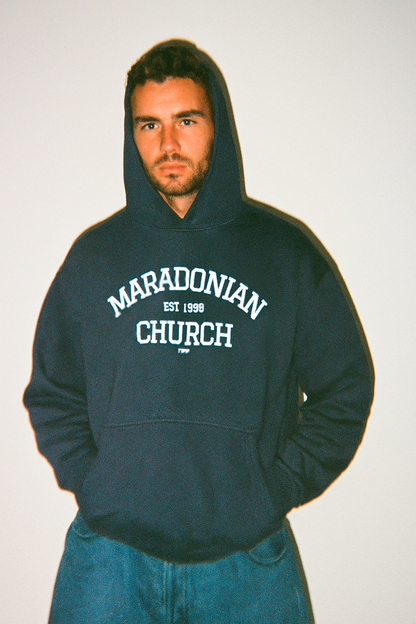 "Maradonian Church Varsity" - Sudadera con capucha